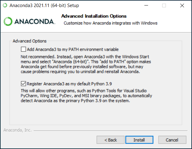 Installing VS Code and Connecting it with Anaconda – DATASCI 151