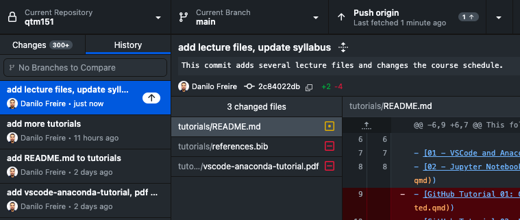 GitHub Tutorial – DATASCI 151