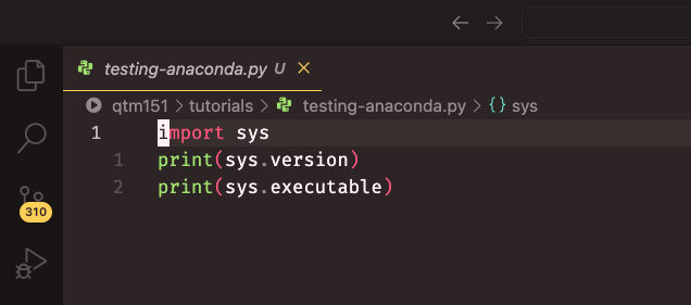 Installing VS Code and Connecting it with Anaconda – DATASCI 151
